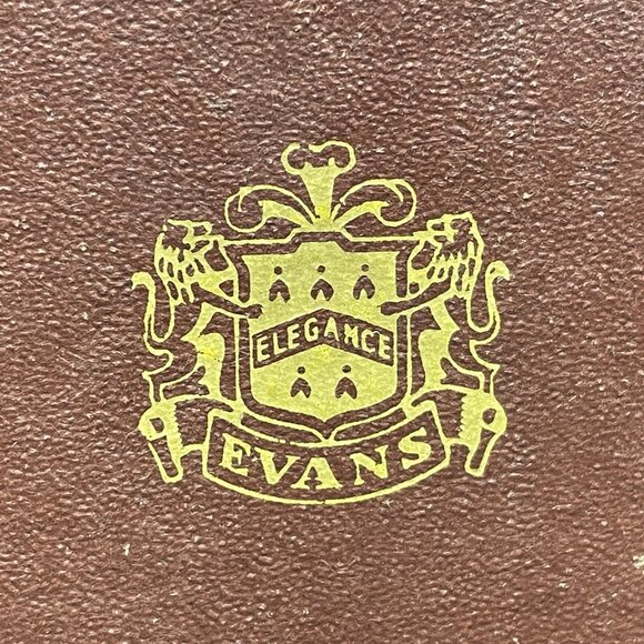 EVUC Vntg 1940's Evans Carryall/Compact/Cigarette Case, Original Box, 5.5"x3" - Picture 16 of 16